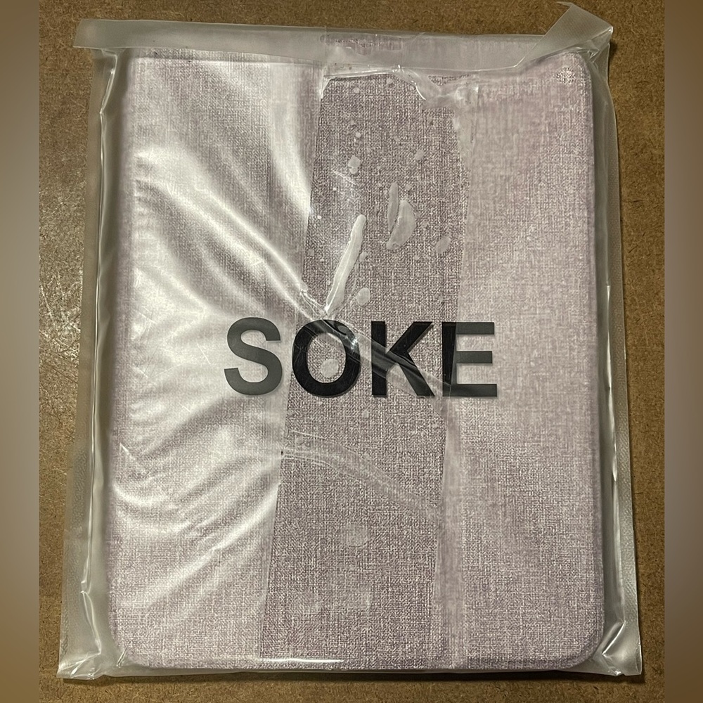 SOKE iPad 8.9 Case Trifold with Pencil Holder - Violet